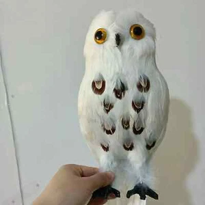 big simulation foam&feathers owl model garden decoration doll gift 32cm - Picture 1 of 4