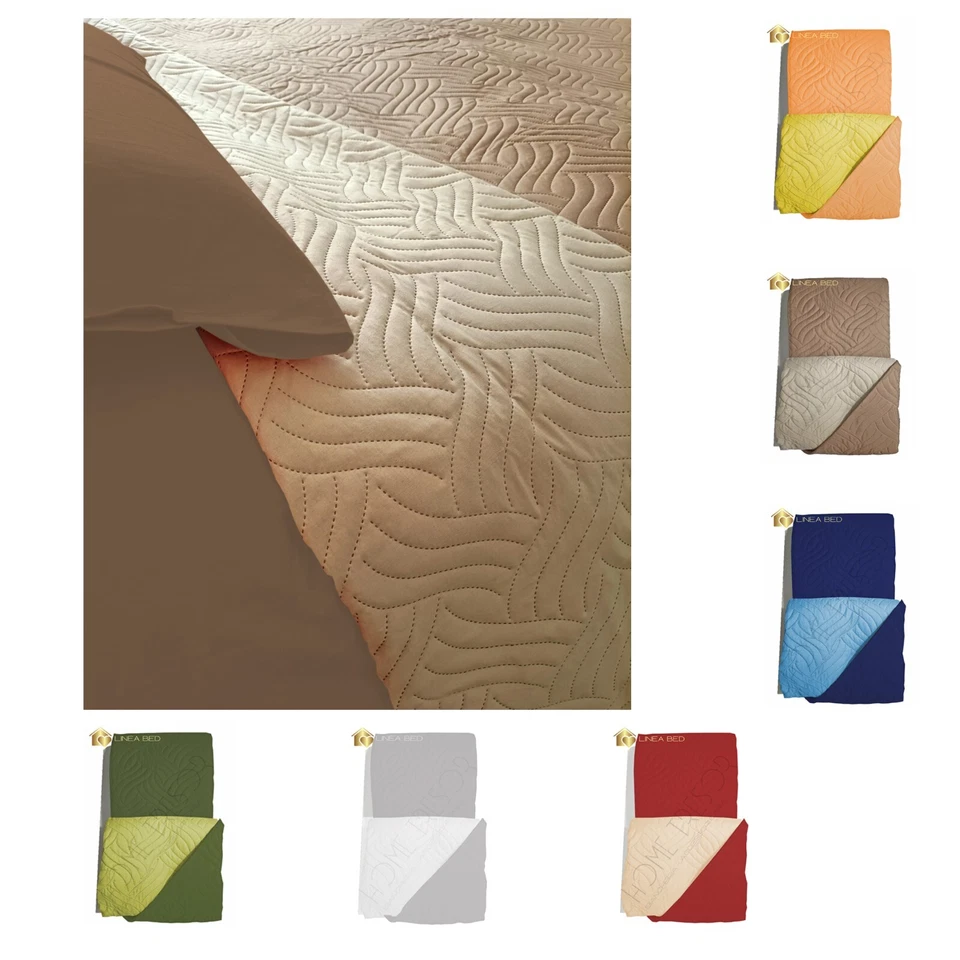 Trapuntino Copriletto Primaverile Autunnale Matrimoniale Singolo Piazza e Mezza - Immagine 1 di 1