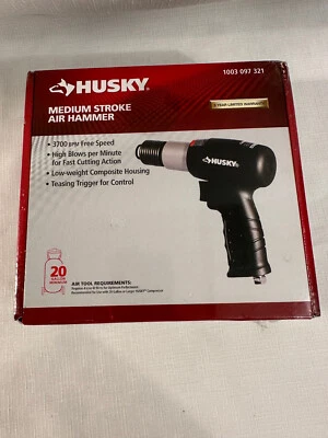 Medium Stroke Air Hammer Tool by Husky  3700BPM free speed #1003 097 321 Sealed - Image 1 of 4