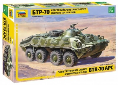 Modello Corazzato BTR-70 AFGANISTAN - ZVEZDA - 1/35 - Immagine 1 di 2
