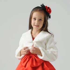 Children's Cape Fur Cape Dress - Picture 1 of 7