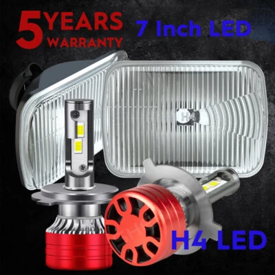 Lo más nuevo para GMC C4500 C5500 C6500 C7500 C8500 Topkick 7x6" faros LED HI/LO Foto 1 de 4