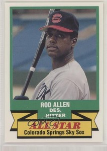 1989 CMC AAA All-Stars/Future Stars Rod Allen #39 Rookie RC