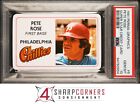 1981 Perma-Graphics Super Star Credit Card #5 Pete Rose Psa 10 B3865777-654