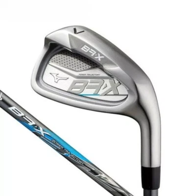Mizuno BR-X Iron Set 7 Clubs 6-Pw Gw Sw Carbon Shaft Stiff Flex - Image 1 of 4