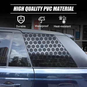 Wabenmuster hinteres Seitenfenster Aufkleber für LR Range Rover Sport L320 0 -13 - Bild 1 von 23
