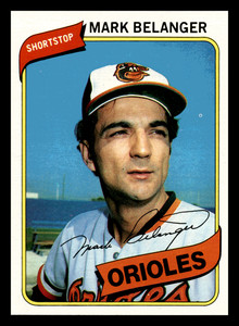 1980 Topps Mark Belanger Baltimore Orioles  #425 NM-MINT