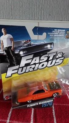 FAST AND FURIOUS DIECAST (PLYMOUTH ROADRUNNER 1970) BRAND NEW IN BOX - Image 1 of 2