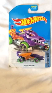 Hot Wheels Auto - Dragon Blaster Street Beasts lila - 2017 Mattel Diecast 1:64 - Bild 1 von 8