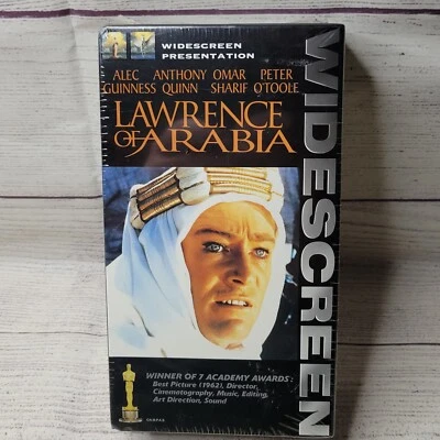 Lawrence of Arabia 2 VHS sealed widescreen Collectible Vintage - Image 1 of 4