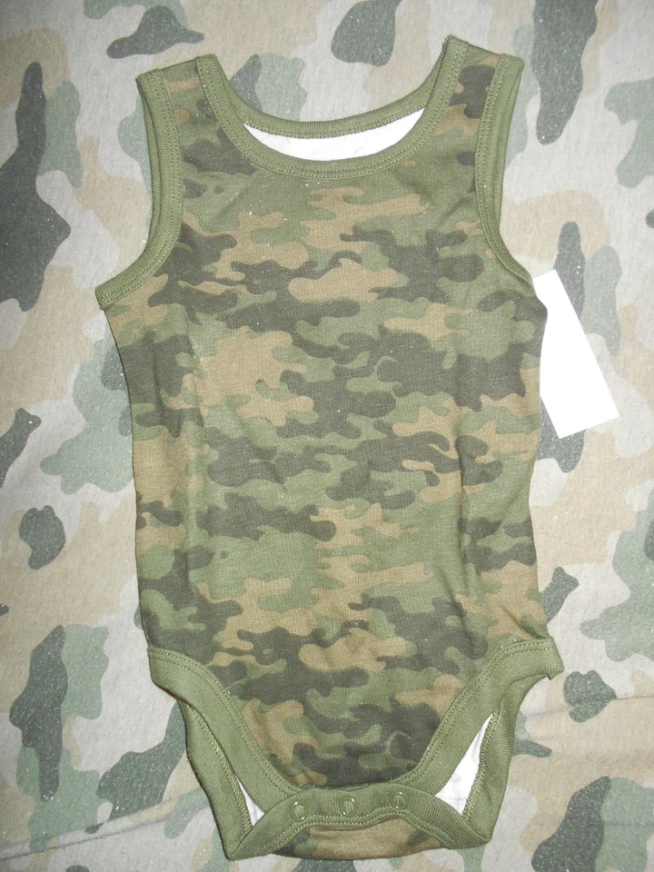 Garanimals Boys 12 M Camouflage Snap Bottom - Image 1 of 1
