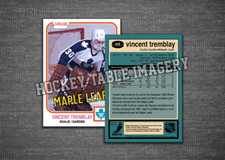 Custom Hockey Card - 1981-82 - #425 Vincent Tremblay - OPC O-Pee-Chee alike