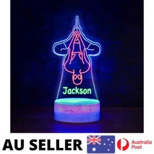 Custom Name Multicolor Spiderman Acrylic Lamp - AU Stock - Picture 1 of 5