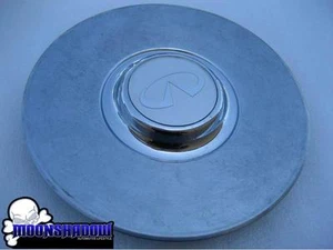 1990-1994 INFINITY Q45 MACHINED FINISH ALLOY WHEEL RIM CENTER CAP 4031566U00XX - Bild 1 von 1