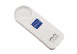 Carson Illuminated Hand Held 7x LED Lighted Aspheric Magnifier with 1.5 Lens - Picture 1 of 1
