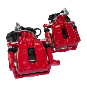 2x Bremssattel hinten 310mm VW Passat B6 B7 R36 große Bremse rot innenbelüftet - Picture 1 of 6
