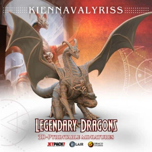 Stampa 3D Drago Kiennavalyriss - Foto 1 di 1