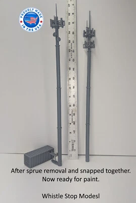 HO-Scale Cell Towers (2) - Image 1 of 4