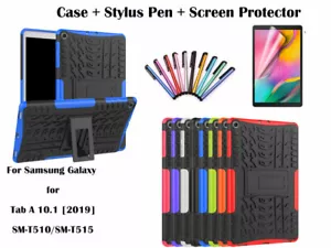 For Samsung Galaxy Tab A 10.1" [2019] (T510/T515)  Heavy Duty TPU PC Case - Picture 1 of 10