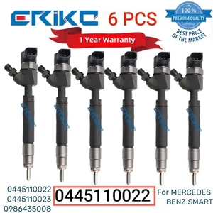 Inyector de combustible automático 6 piezas 0445110022 0445110023 0986435008 para MERCEDES BENZ - Imagen 1 de 11