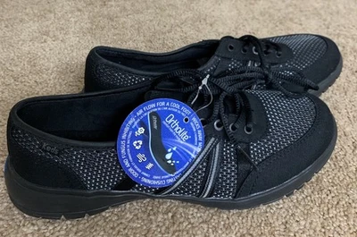 New Keds Womens Ortholite Fuse WF53355 Size 9 Black Walking Comfort Sneakers - Image 1 of 4