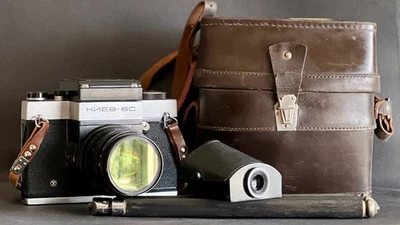 Kiev 6C SLR camera Medium Format 6x6 Vega-12 lens P6 Pentacon Six mount - Image 1 of 4