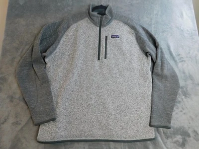 Patagonia Better Sweater Herren XL grau 1/4 Zip Fleecepullover Jacke Outdoor - Bild 1 von 4