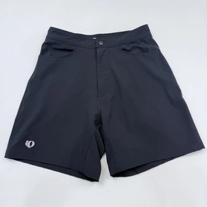 Pearl Izumi Cycling Shorts Womens Size Medium Black Pockets Biking Casual - Picture 1 of 6