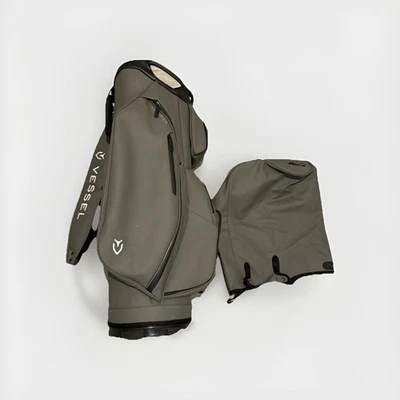 Vessel Lux cart I Golf Bag 7-Way Divide Single Strap Grey Color Used - Image 1 of 4