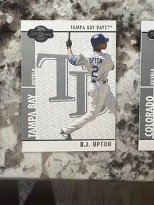 2008 TOPPS CO-SIGNERS CARD TAMPA BAY RAYS BJ UPTON #94 - Picture 1 of 1