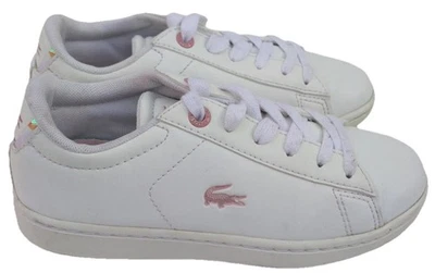 Zapatillas blancas para niños Lacoste Carnaby Evo talla UK 11 EU 29 Foto 1 de 4