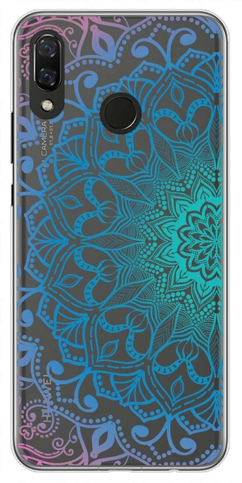 Cover In Gel Trasparente Per Huawei P8 Lite 2017 Design Mandala Disegni - Immagine 1 di 1