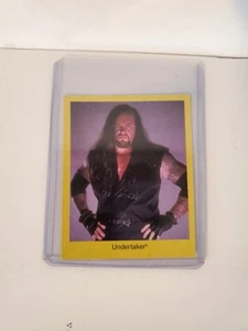 Cardinal WWF "The Undertaker" Trivia Card, (1999), WWE, (#6 Red) - Picture 1 of 3