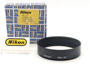 [Unused] Nikon HN-27 Screw-In Metal Lens Hood for Reflex 500mm f/8 from Japan - Picture 1 of 16