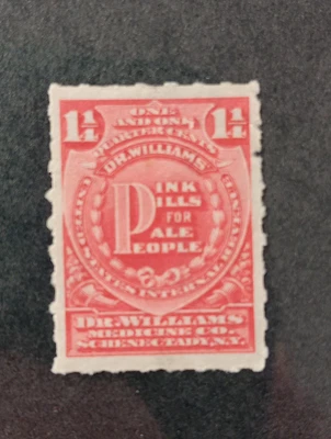 U.S.A MATCH AND MEDICINE STAMPS SCOTT RS306p. - Image 1 of 2