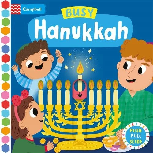 Campbell Books Busy Hanukkah (Board Book) Campbell Busy Books (UK IMPORT) - Image 1 of 1
