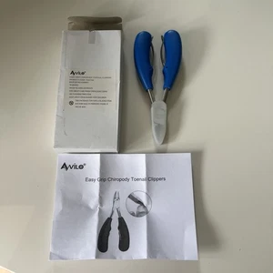 BRAND NEW Toenail Treatment Scissors stainless Foot Pedicure Nail Clippers BOXED - Picture 1 of 5