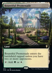 Bountiful Promenade (Extended Art) Commander Legends: Battle for Baldur's Gate - - Picture 1 of 1