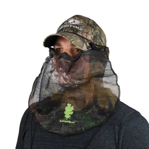 BunkerHead Bug Mesh Camo Head Concealment System, Mossy Oak Breakup - Picture 1 of 7