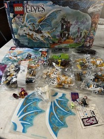LEGO Elves 41179 Queen Dragon&rsquo;s Rescue INCOMPLETE Bags 4-7 Sealed Wings on Sheet