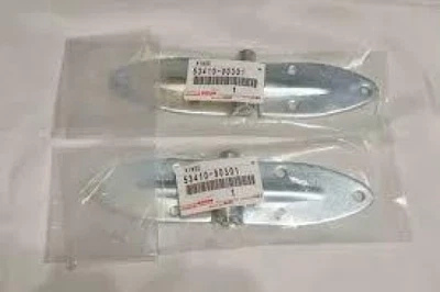 Genuine Toyota OEM 69-86 Land Cruiser FJ40 BJ40 Hood Hinges LH RH Pair Set Foto 1 de 4