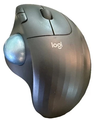 Logitech M570 Wireless Trackball Mouse W/ USB Receiver Tested (D) - Image 1 of 4