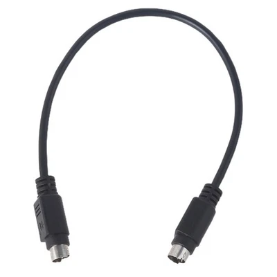 PS/2 Power Cable 1ft High Quality Wire Male to Male 6Pin Plug for Keyboard Mouse - Image 1 of 4