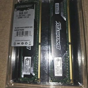 Crucial Ballistix Sport BLS2KIT4G3D1609DS1S00 DDR3-1600 8GB (2x4GB) 1.5V  New - Picture 1 of 5