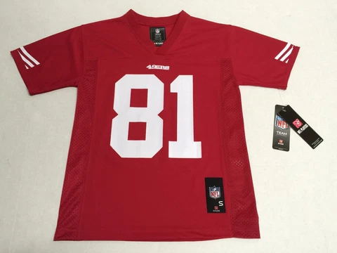 San Francisco 49ers Anquan Boldin #81 Official Unisex Youth NFL Jersey New Cover