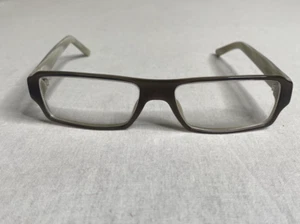 Gucci montatura occhiali da vista GG1461 slim rettangolare grigio scuro e chiaro Italia 130 - Foto 1 di 11