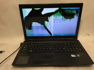 Lenovo B570 / Intel Pentium UNKNOWN SPECS / (CRACKED/MISSING PARTS!) -MR - Picture 1 of 4