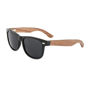 Massivholz Sonnenbrille Holz Polarisierte Sonnenbrille Herren Damen Holz UV400 - Bild 1 von 5