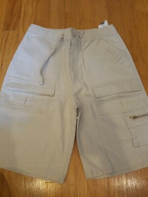 The Original Arizona Boys’ Shorts Beige/Tan Size 12 Cargo Shorts - Imagem 1 de 4