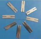 500Pcs Nickel Plated Steel For Battery Weld Strip Sheets 0.2X8x30mm H-Type Ne Nl